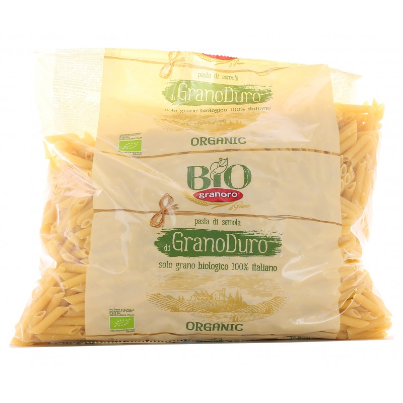 Pâtes sèches complètes Fusilli 20 sachets 500 g IT Granoro